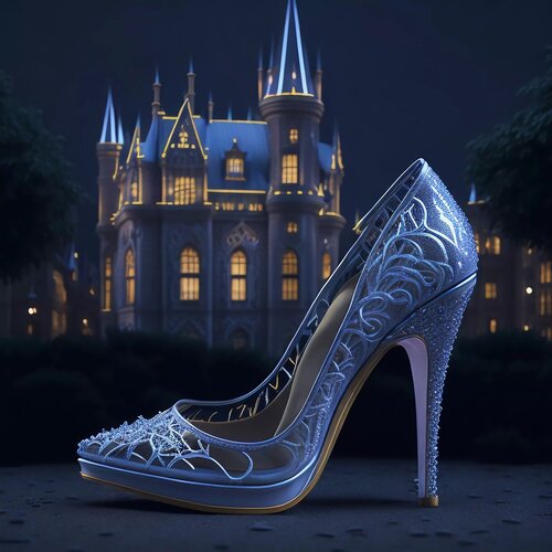 image de Pantoufles de verre